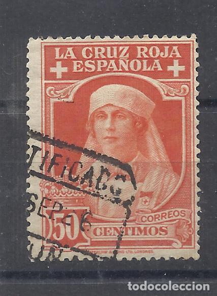 Francobolli: cruz roja 1926 EDIFIL 334 USADO VALOR 2022 CATALOGO 28.- EUROS
