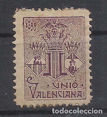 Sellos: unio valenciana 1899 VIOLETA nuevo(*)