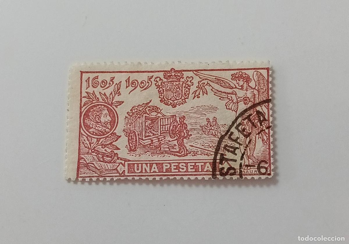 Sellos: Sello Espa&ntilde;a 1905, Edifil 264. Usado y marquillado.