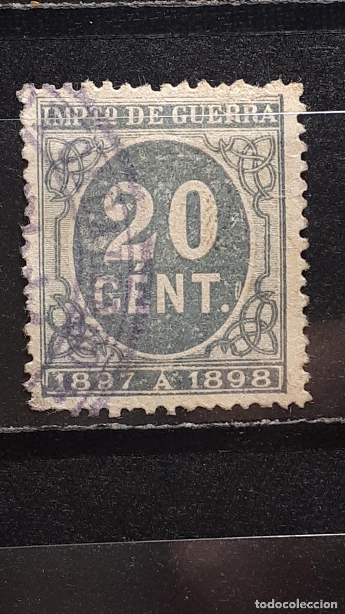 Sellos: ESPA&Ntilde;A. A&Ntilde;O 1897. &deg;. EDIFIL 235