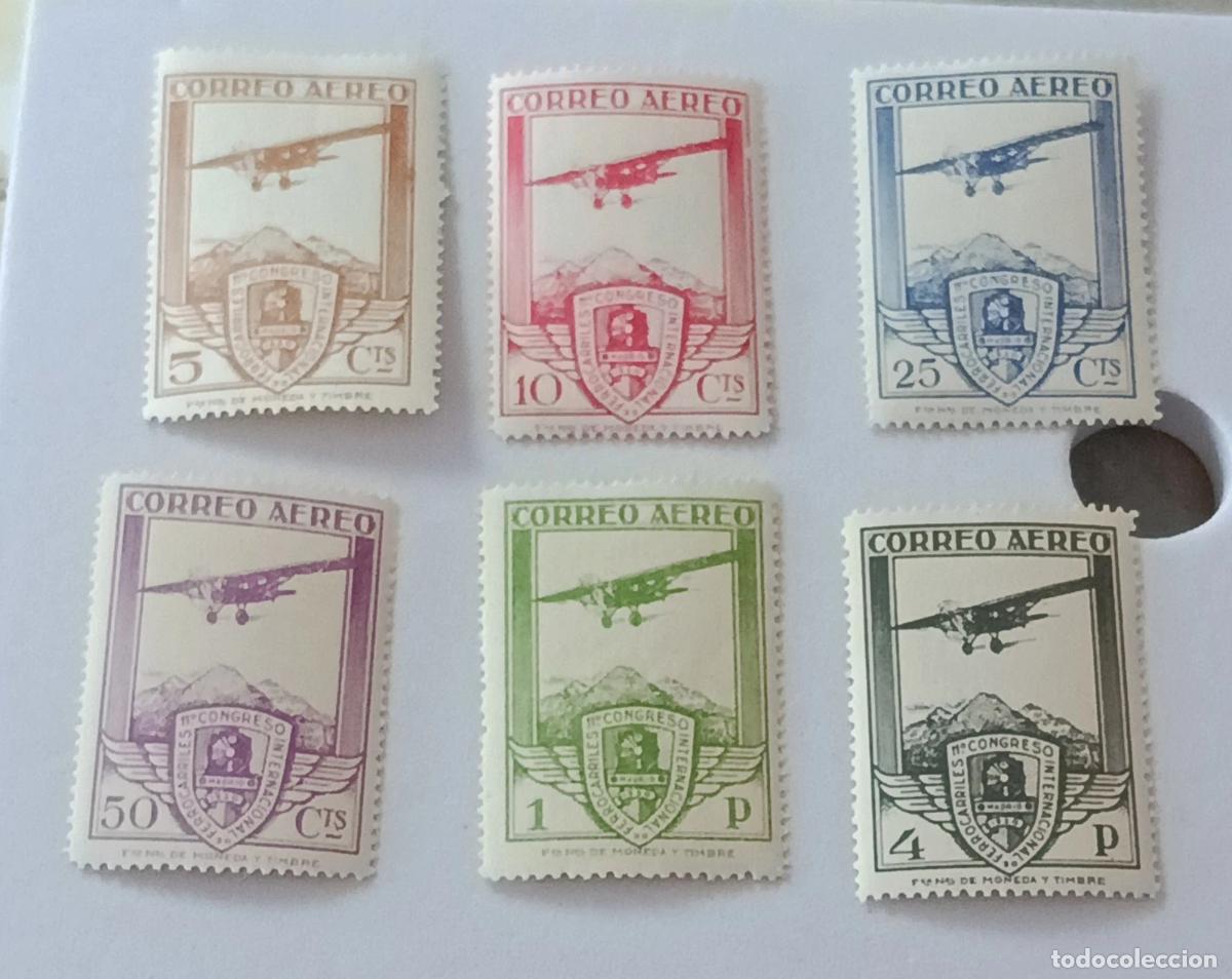Sellos: Sellos Espa&ntilde;a 1930, Edifil 483/488 muestra.