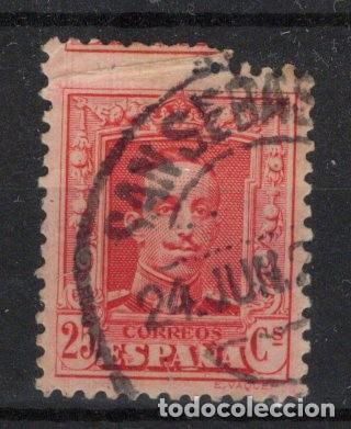 Francobolli: Sellos Espa&ntilde;a a&ntilde;o 1922 EDIFIL 317dwa&ordm; en usado salto peine vertical v.c. 42 &euro;