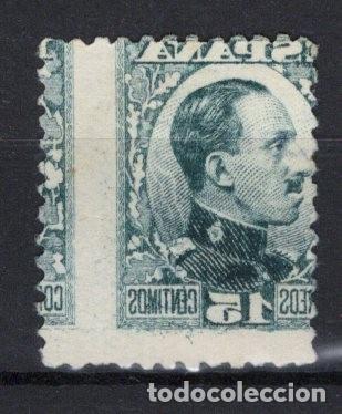 Sellos: Sellos Espa&ntilde;a a&ntilde;o 1930 EDIFIL 493ic* calcado al reverso v.c. 25 &euro;