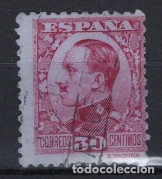 Sellos: Sellos Espa&ntilde;a a&ntilde;o 1930/31 EDIFIL 496&ordm; en usado variedad papel azul v.c. 6 &euro;