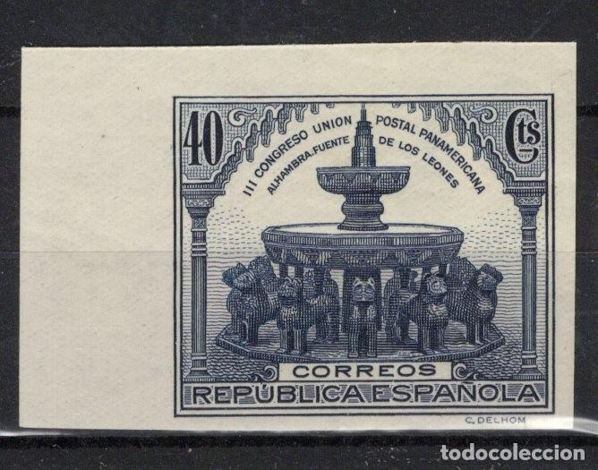 Sellos: Sellos Espa&ntilde;a a&ntilde;o 1931 EDIFIL 609s** sin dentar v.c. 25 &euro;