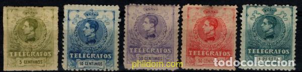 Sellos: 788383 HINGED ESPA&Ntilde;A 1912 ALFONSO XIII