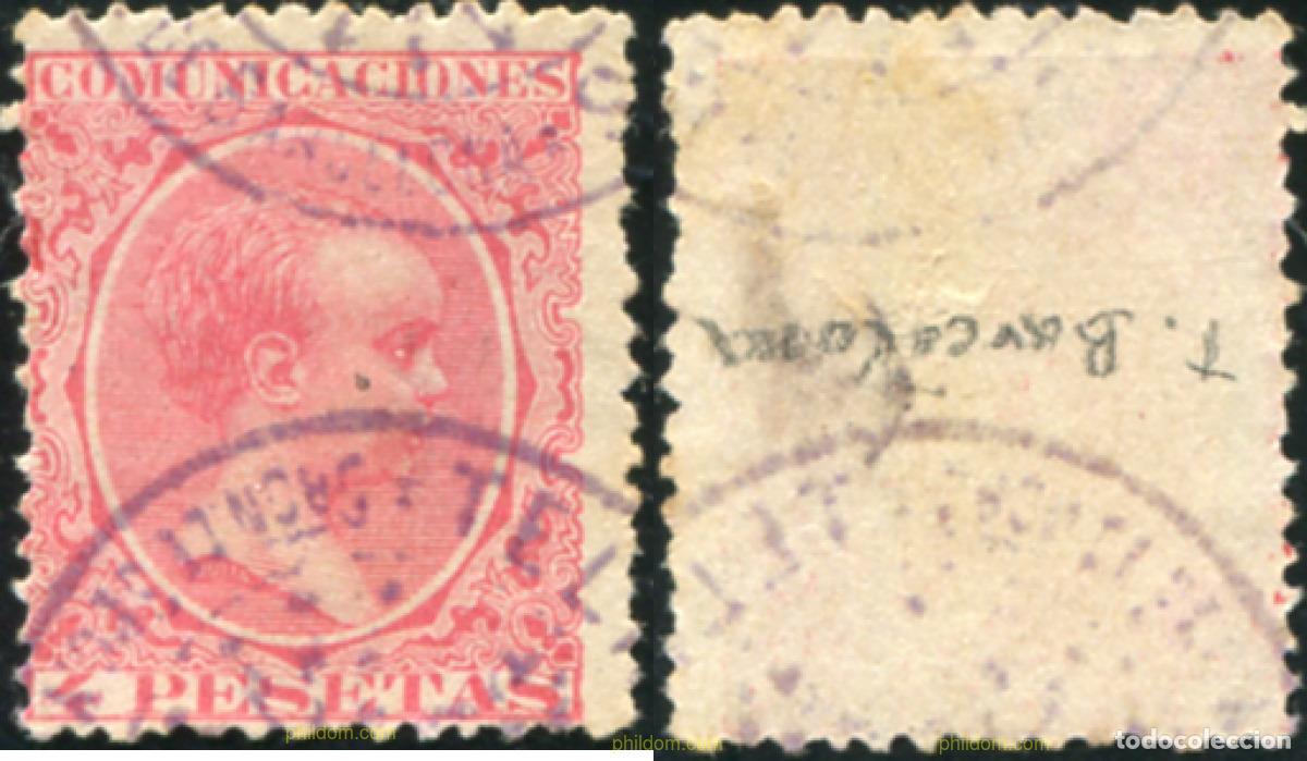Sellos: 788402 USED ESPA&Ntilde;A 1889 ALFONSO XIII