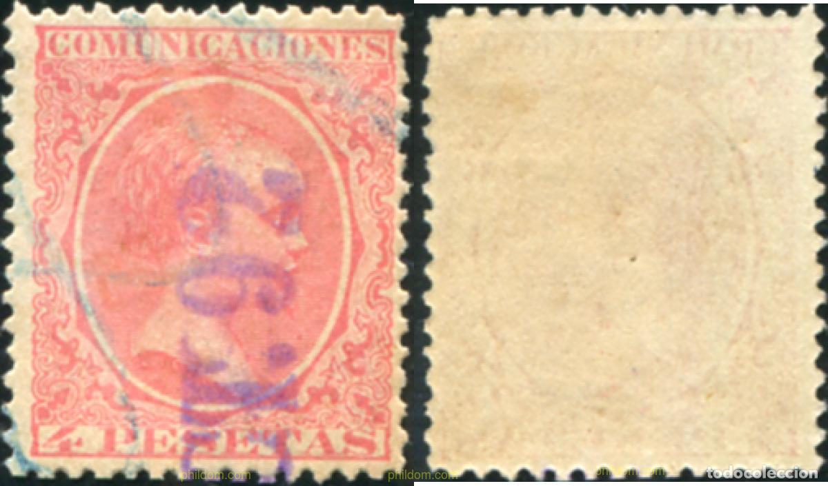 Sellos: 788405 USED ESPA&Ntilde;A 1889 ALFONSO XIII