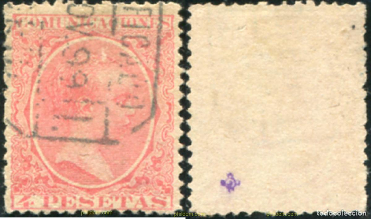 Sellos: 788406 USED ESPA&Ntilde;A 1889 ALFONSO XIII