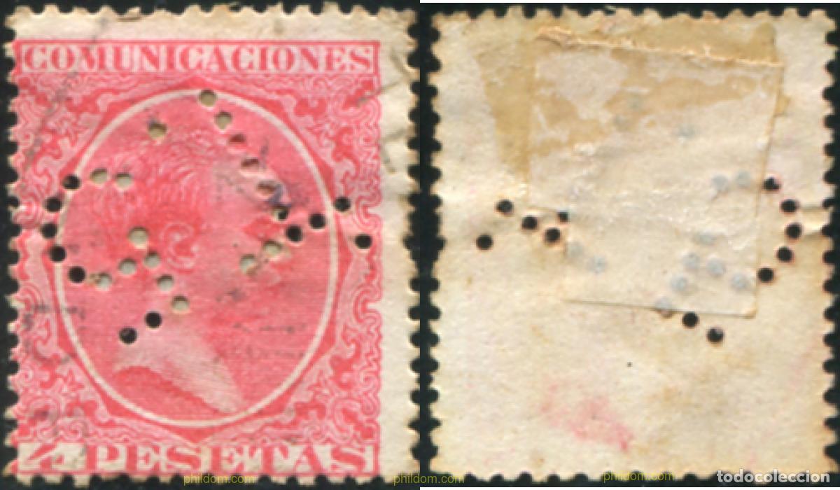 Sellos: 788411 USED ESPA&Ntilde;A 1889 ALFONSO XIII