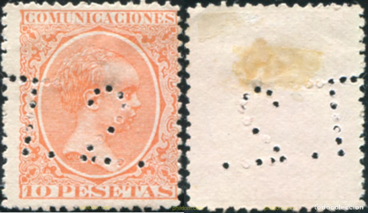 Sellos: 788420 USED ESPA&Ntilde;A 1889 ALFONSO XIII