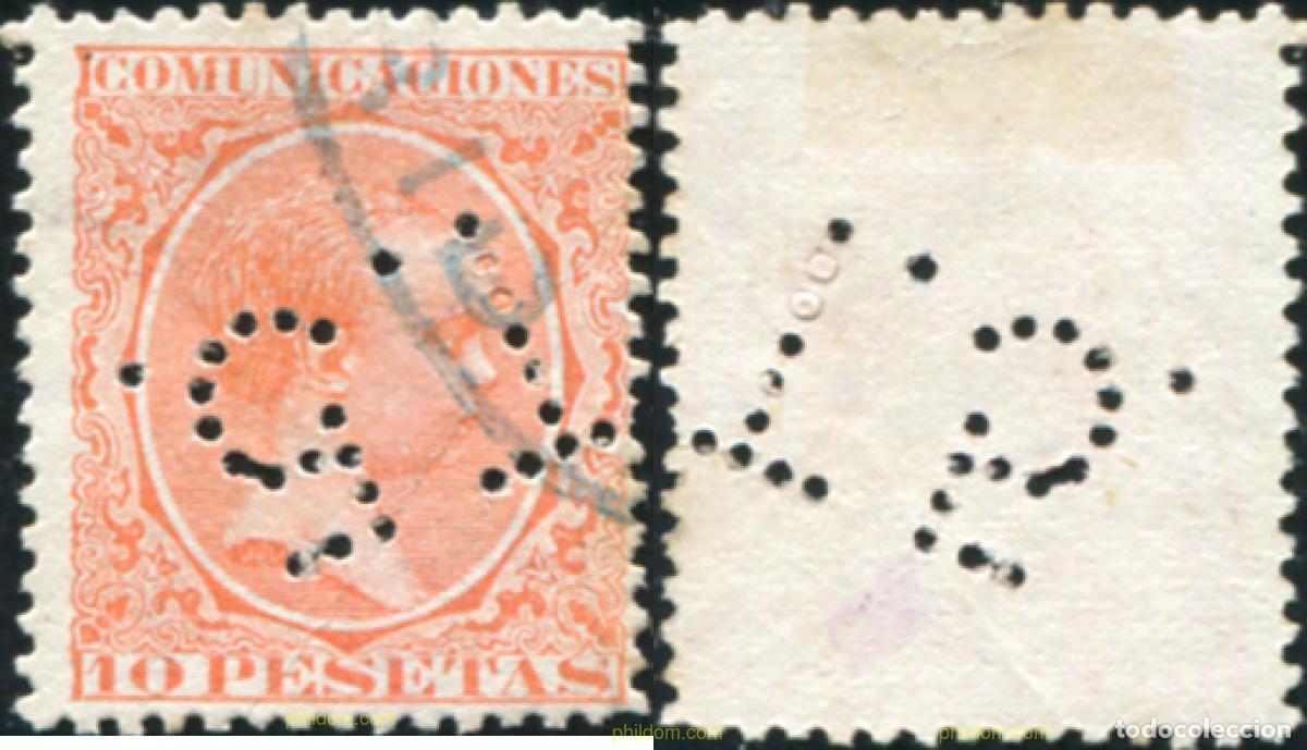 Sellos: 788424 USED ESPA&Ntilde;A 1889 ALFONSO XIII