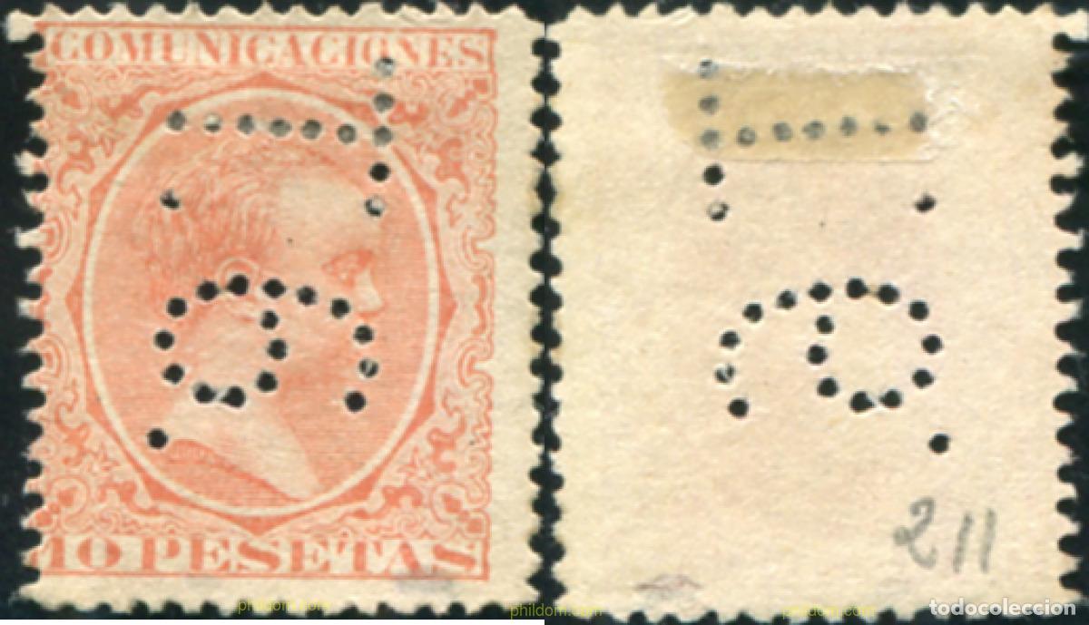 Sellos: 788425 USED ESPA&Ntilde;A 1889 ALFONSO XIII