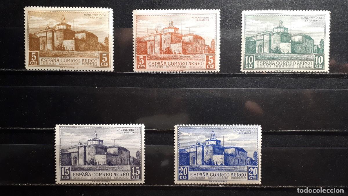 Sellos: ESPA&Ntilde;A. A&Ntilde;O 1930. **. EDIFIL 547/51