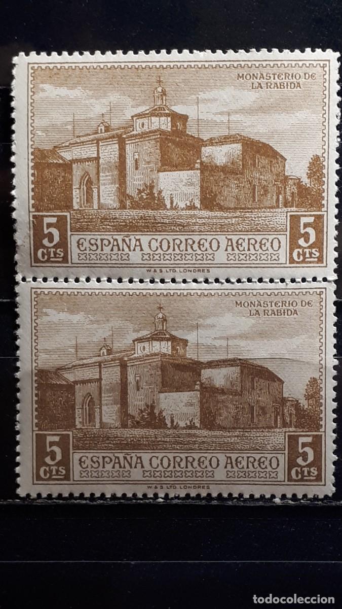 Sellos: ESPA&Ntilde;A. A&Ntilde;O 1930. **. EDIFIL 547. Pareja