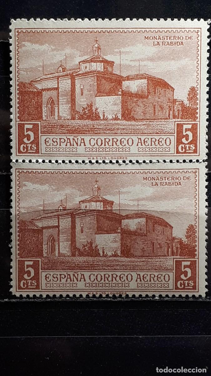 Sellos: ESPA&Ntilde;A. A&Ntilde;O 1930. **. EDIFIL 548. Pareja