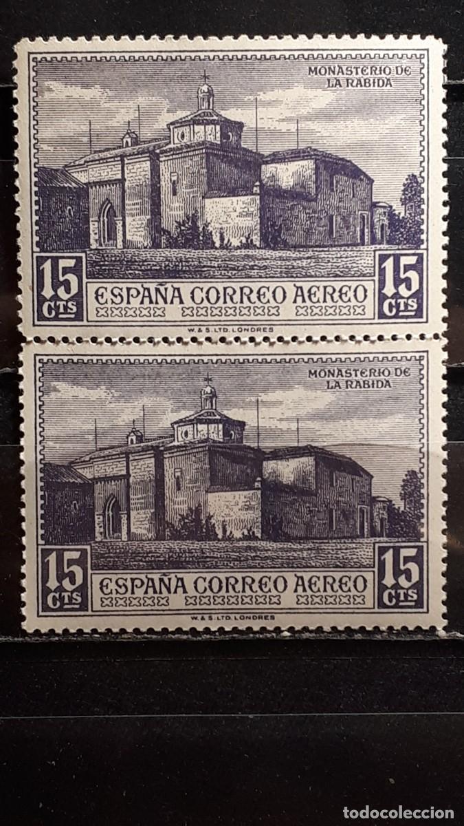 Sellos: ESPA&Ntilde;A. A&Ntilde;O 1930. **. EDIFIL 550. Pareja