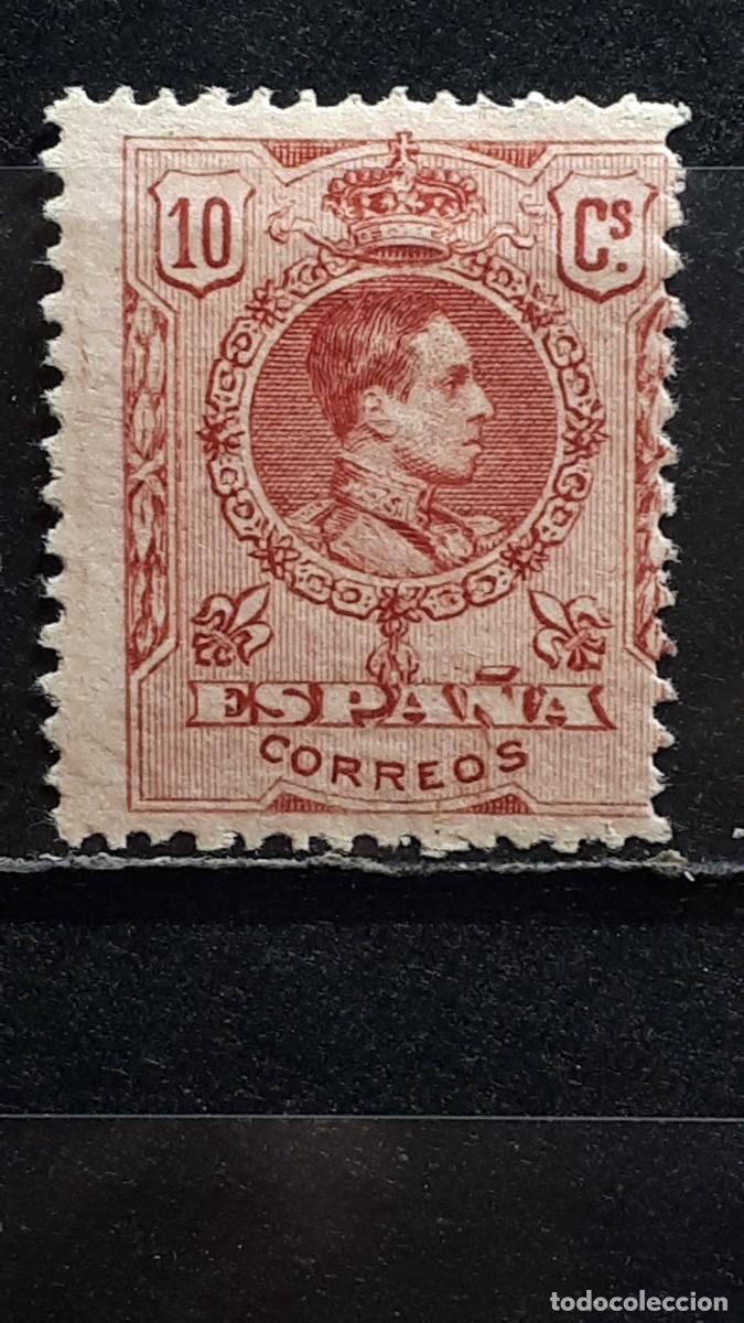 Sellos: ESPA&Ntilde;A . A&ntilde;o 1909. *. Edifil 269