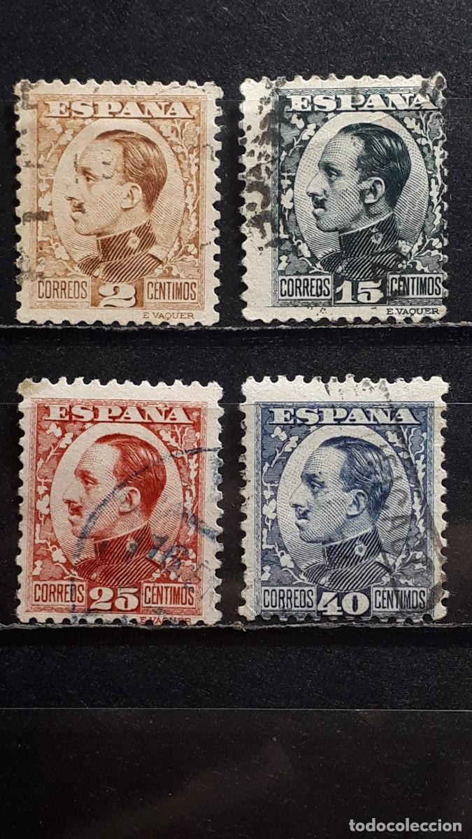 Sellos: ESPA&Ntilde;A . A&ntilde;o 1930. */&deg;. Edifil 490, 493, 495, 497