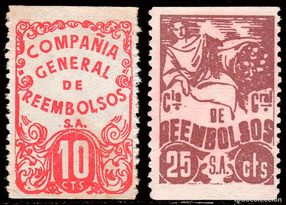 Sellos: Espa&ntilde;a - Fiscales - Compa&ntilde;&iacute;a de Reembolsos - Alemany (*) 1+3 - 1926
