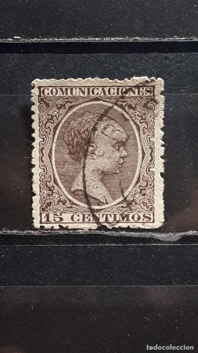 Sellos: ESPA&Ntilde;A. A&Ntilde;O 1889. &deg;. EDIFIL 219