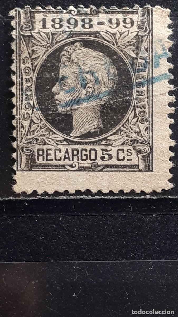 Sellos: ESPA&Ntilde;A. 1898. &deg;. EDIFIL 240
