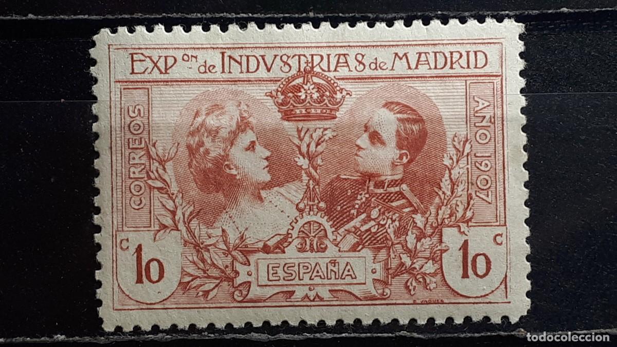 Sellos: ESPA&Ntilde;A. A&Ntilde;O 1907. *. EDIFIL SR1