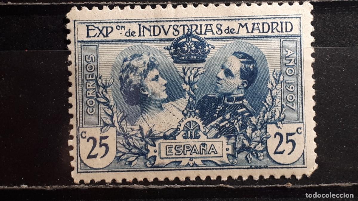 Sellos: ESPA&Ntilde;A. A&Ntilde;O 1907. *. EDIFIL SR3.