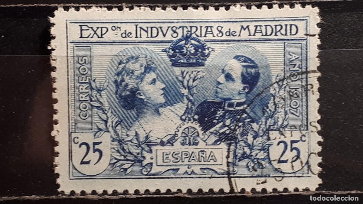 Sellos: ESPA&Ntilde;A. A&Ntilde;O 1907. &deg;. EDIFIL SR3.