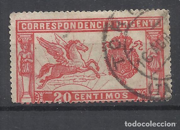 Sellos: PEGASO 1905 edifil 256 USADO VALOR 2022 CATALOGO 2.- EUROS FECHADOR TORTOSA TARRAGONA