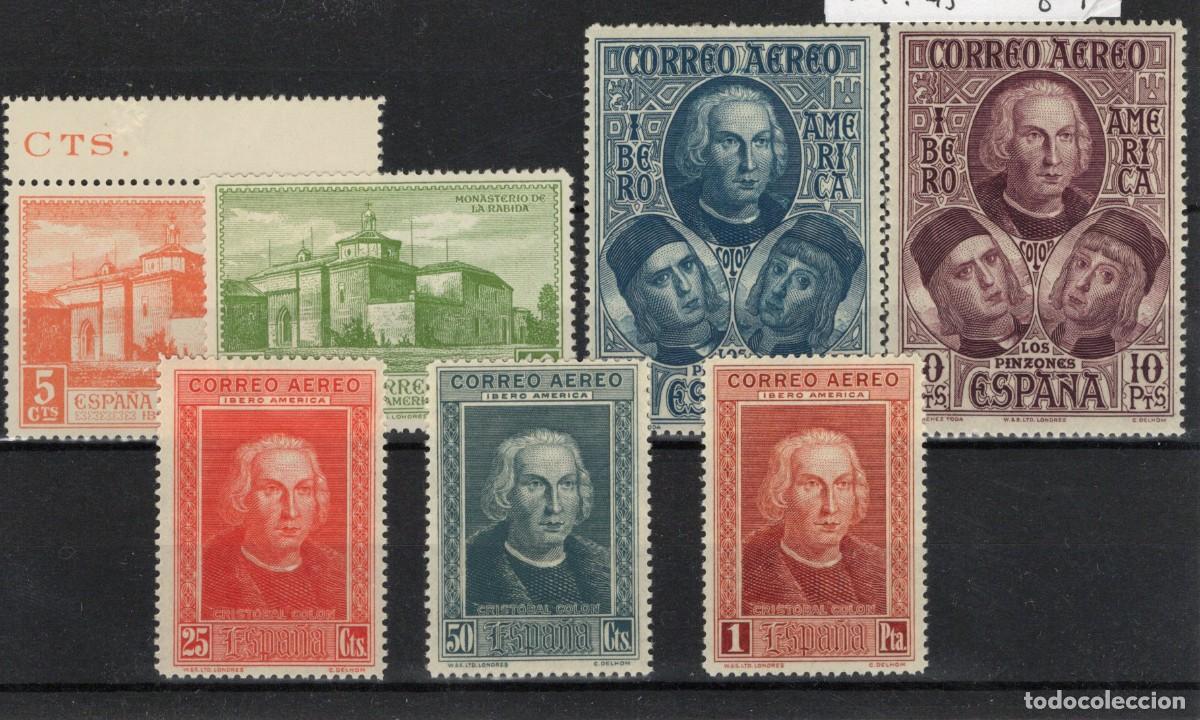 Sellos: PC713 Sellos Espa&ntilde;a A&ntilde;o 1930 Edifil 559/565** sellos originales en NUEVO SERIE COMPLETA v.c. 45 &euro;