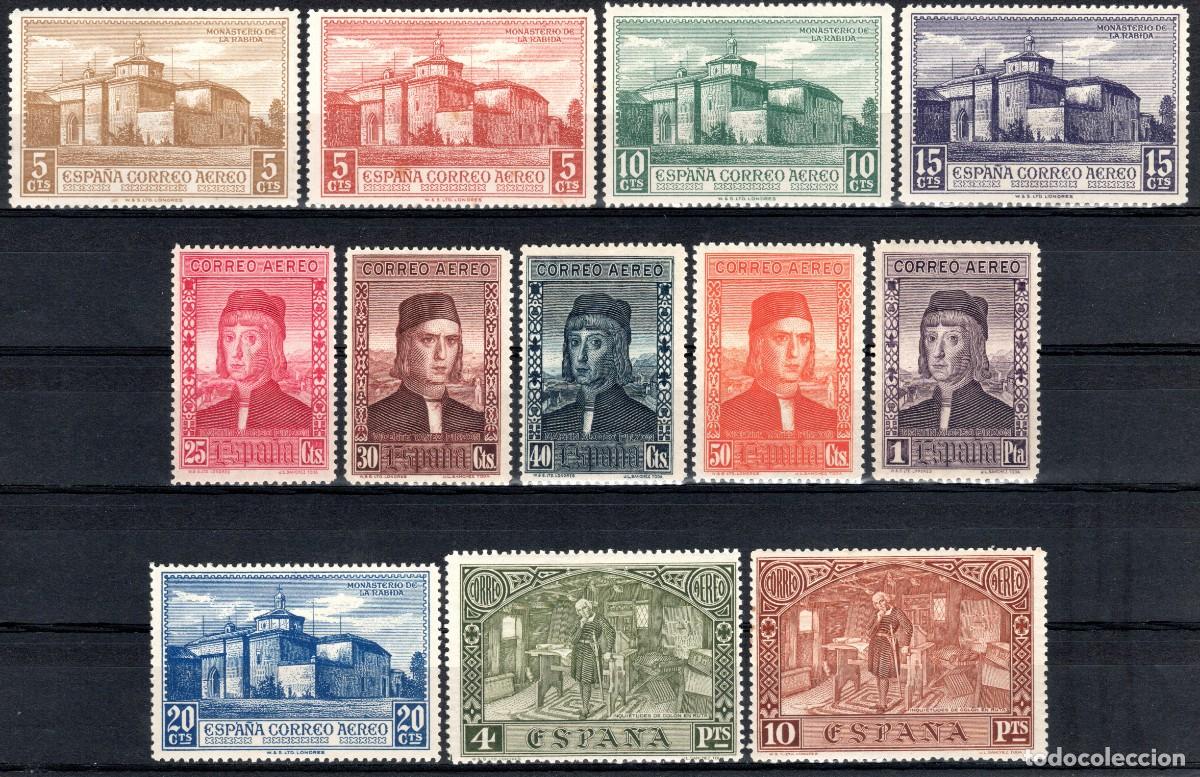 Sellos: EDIFIL 547-558 DESCUBRIMIENTO DE AM&Eacute;RICA 1930 (SERIE COMPLETA). VALOR CAT&Aacute;LOGO: 53 &euro;. MNH **