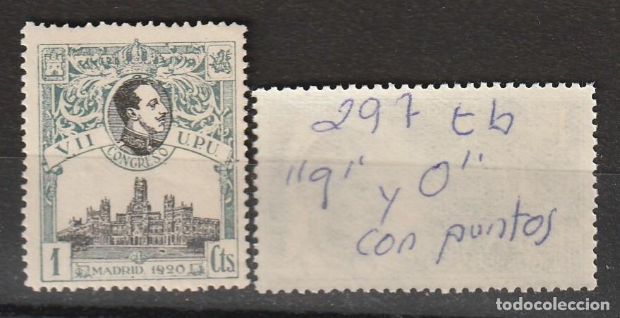 Sellos: EDIFIL 297** CON DIVERSAS VARIEDADES, ALGUNA CATALOGADA
