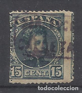 Sellos: ALFONSO XIII CADETE CARTERIA CALDETAS BARCELONA