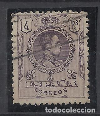Sellos: alfonso XIII MEDALLON 1909 edifil 279 USADO VALOR 2022 CATALOGO 17.50 EUROS