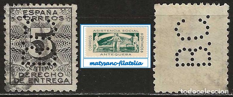 Sellos: ESPA&Ntilde;A 1931. EDIFIL 592. SERIE COMPLETA &rdquo;DERECHO DE ENTREGA&rdquo;. USADO. L3.