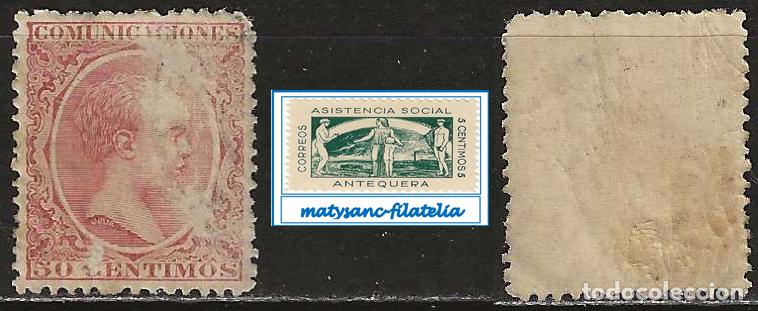 Sellos: ESPA&Ntilde;A 1889-1901. EDIFIL 224. ALFONSO XIII. TIPO PEL&Oacute;N &rdquo;COMUNICACIONES&rdquo;. USADO. L2
