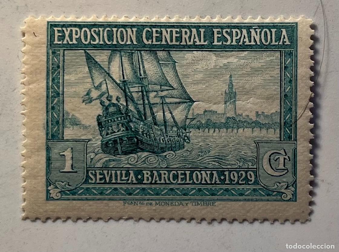 Sellos: 1926 expo sevilla-barcelona,MN H**goma color