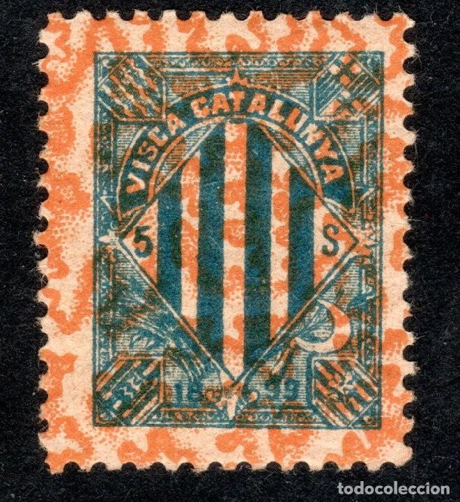 Sellos: VISCA CATALUNYA. 1899. VI&Ntilde;ETA NACIONALISTA SEPARATISTA. MNH **