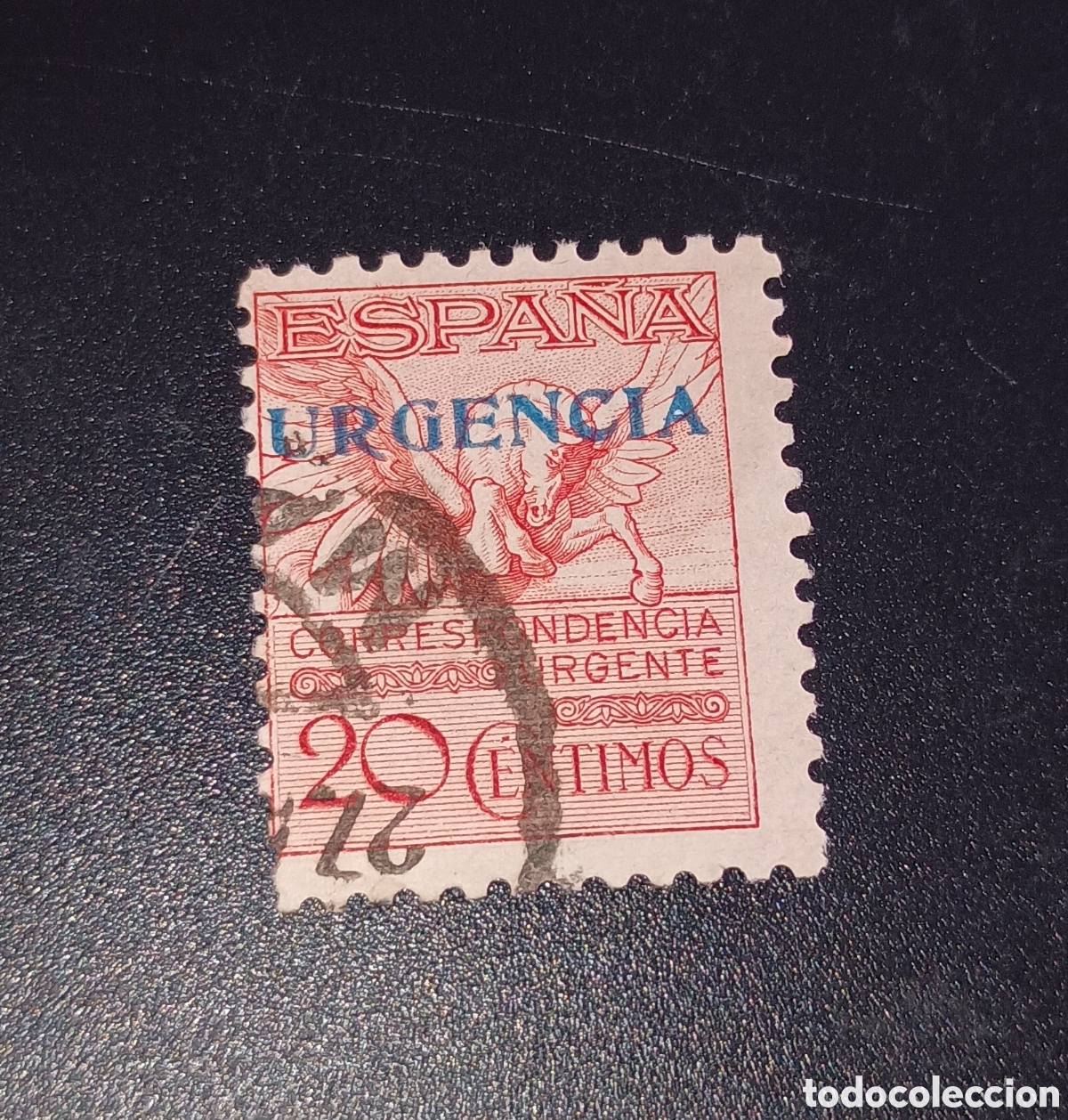 Sellos: ESPA&Ntilde;A 1930 - PEGASO URGENCIA - N&Uacute;MERO CAT&Aacute;LOGO EDIFIL 591A