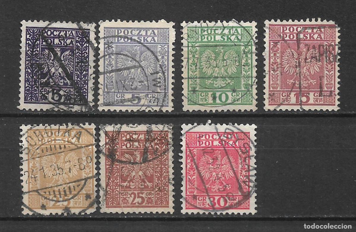 Sellos: polonia 1928-33 sellos usado - 8/5
