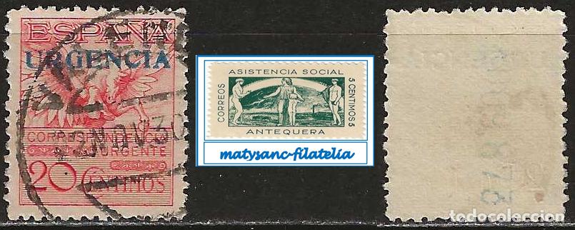 Sellos: ESPA&Ntilde;A 1930. EDIFIL 489. SERIE COMPLETA &rdquo;PEGASO&rdquo; SOBRECARGADO. USADO. L1.