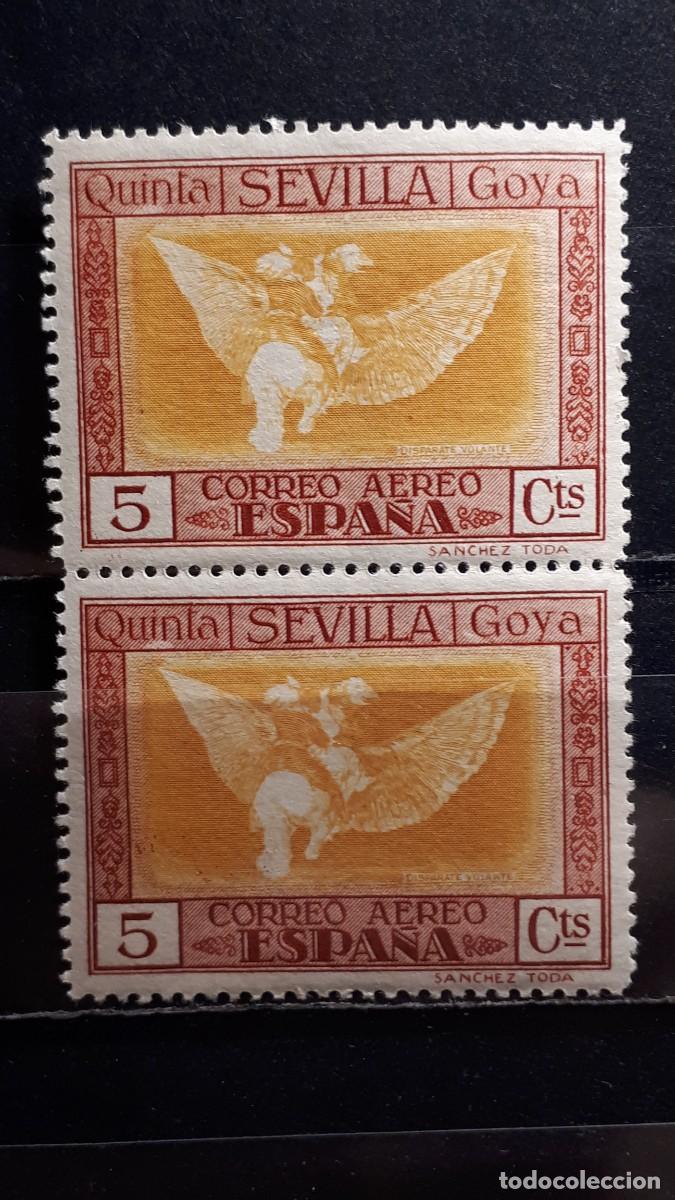 Sellos: ESPA&Ntilde;A. A&Ntilde;O 1930. **. EDIFIL 518, pareja