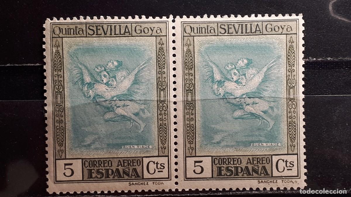 Sellos: ESPA&Ntilde;A. A&Ntilde;O 1930. **. EDIFIL pareja 517