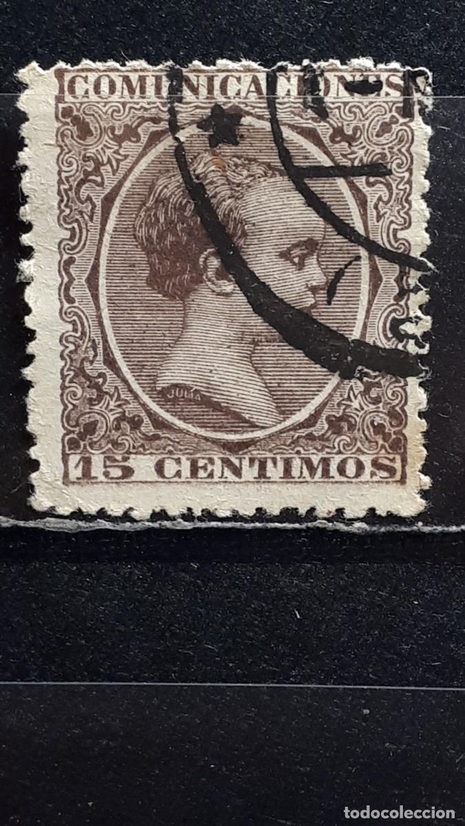 Sellos: ESPA&Ntilde;A. A&Ntilde;O 1889. &deg;. EDIFIL 219