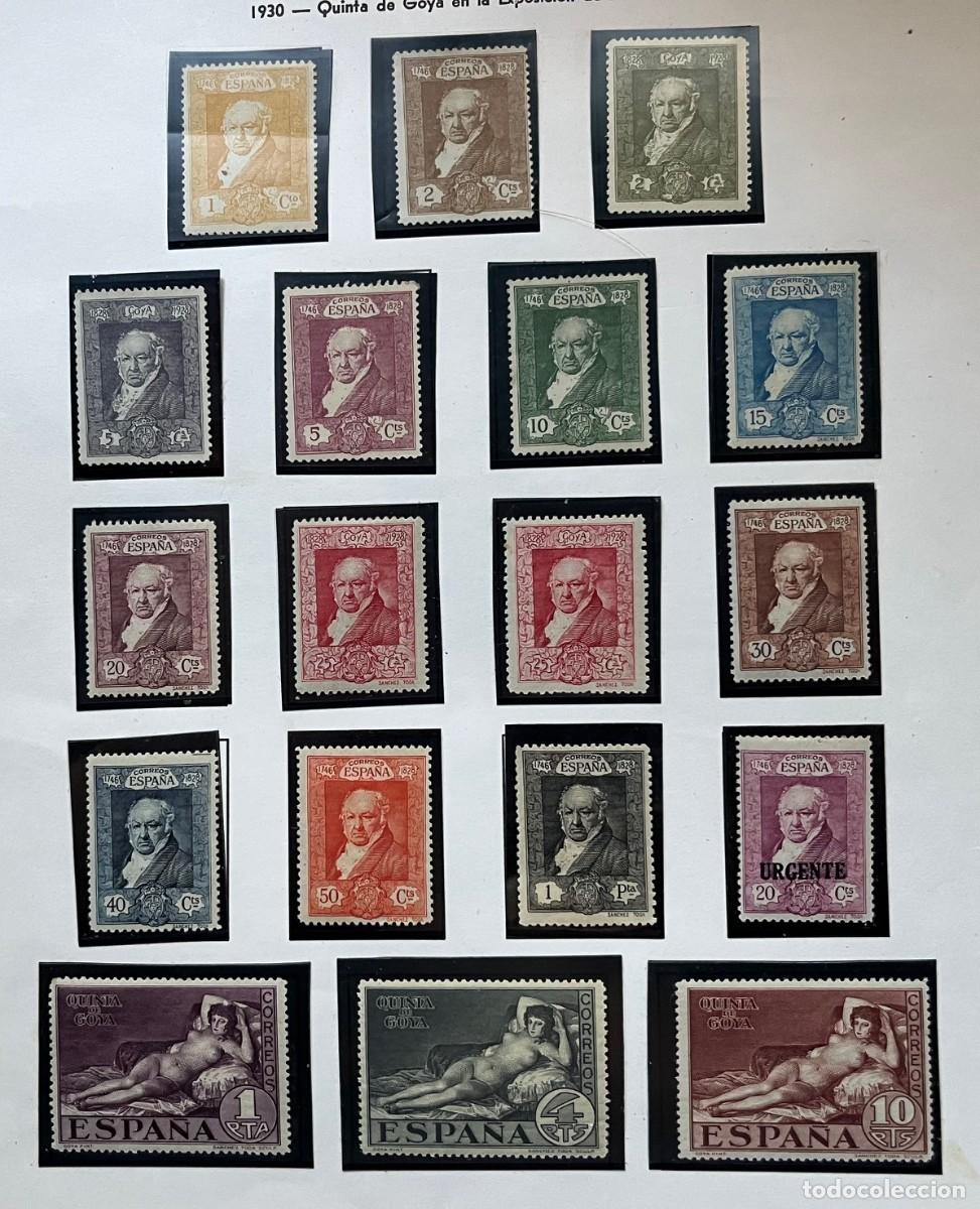Sellos: 1930 quinta de Goya,MNH** goma,centrado,color