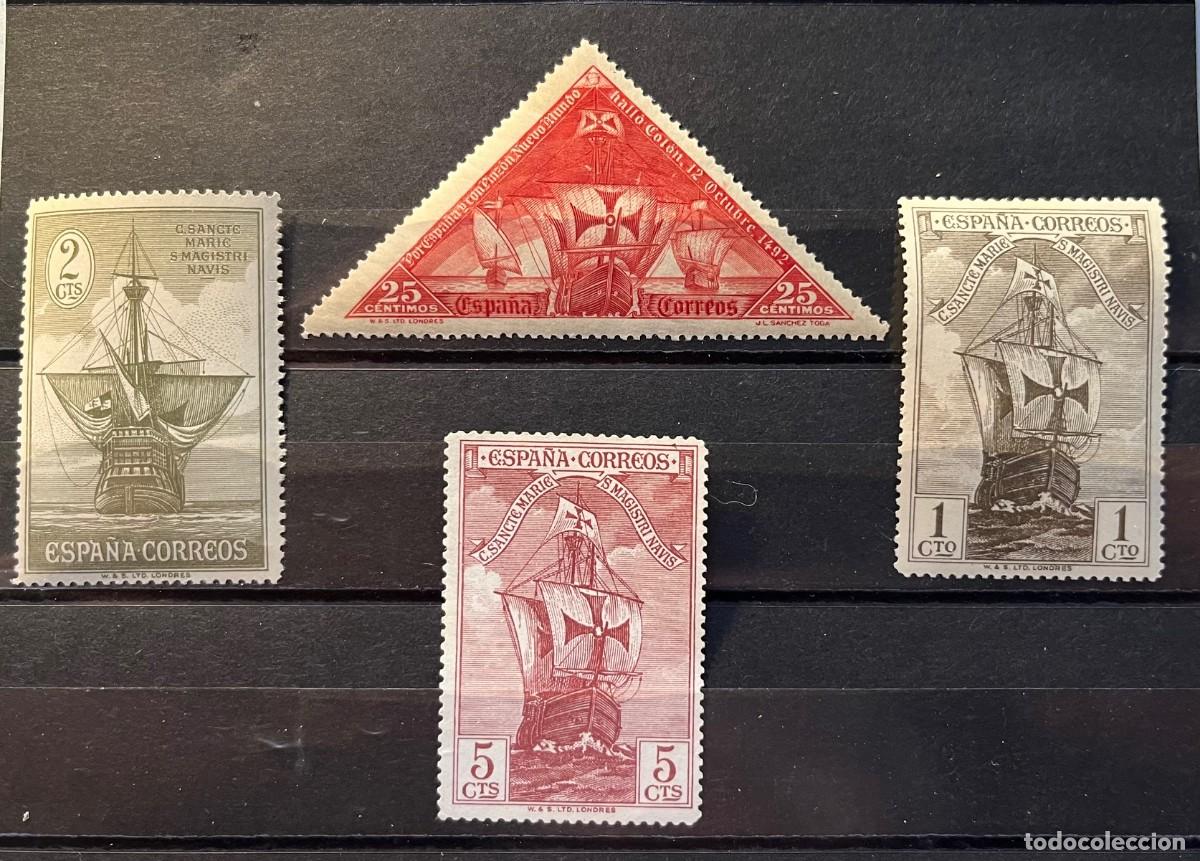 Sellos: 1930,descubrimiento de am&eacute;rica,MN**,centrado,goma,color