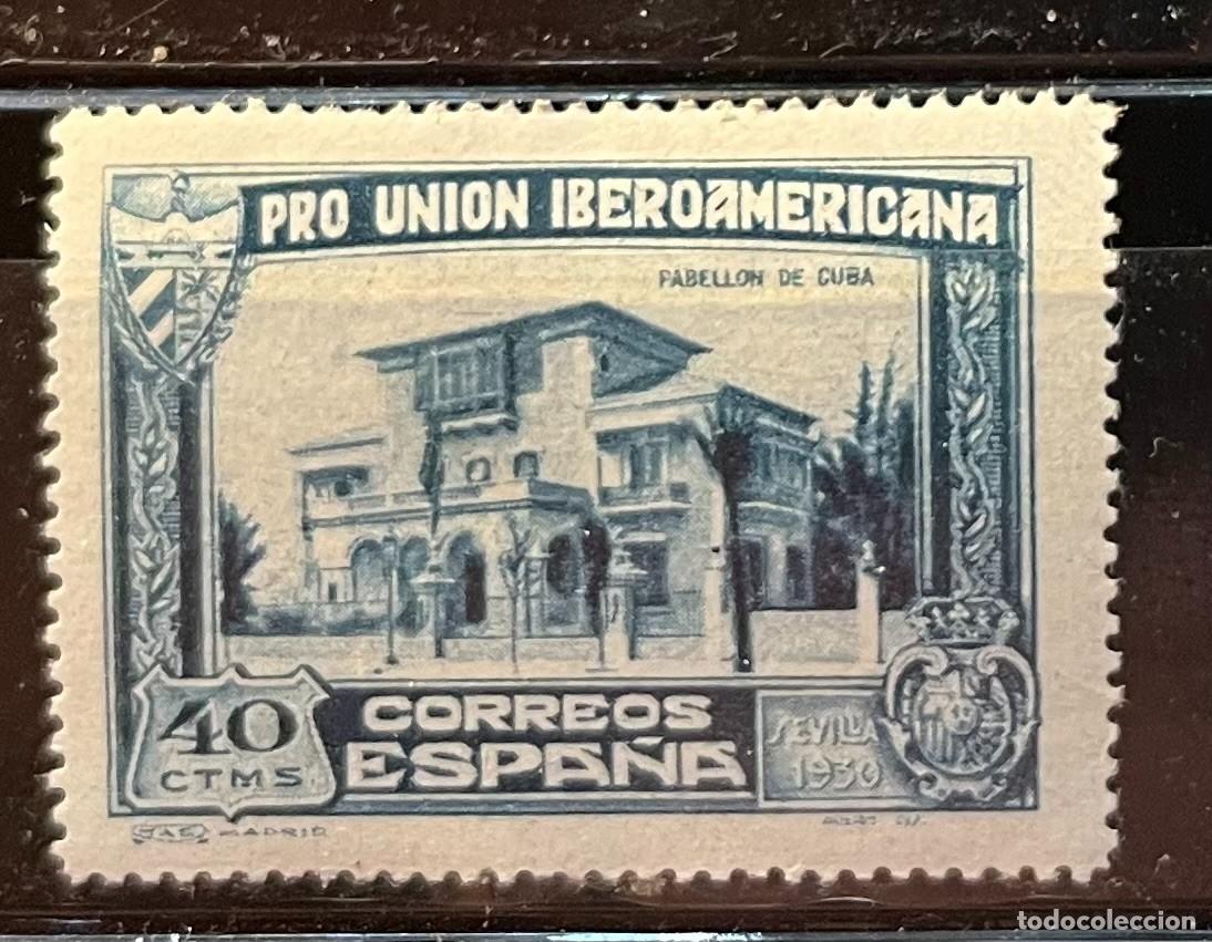 Sellos: 1930,union iberoamericana,centrados,goma,color,MN*