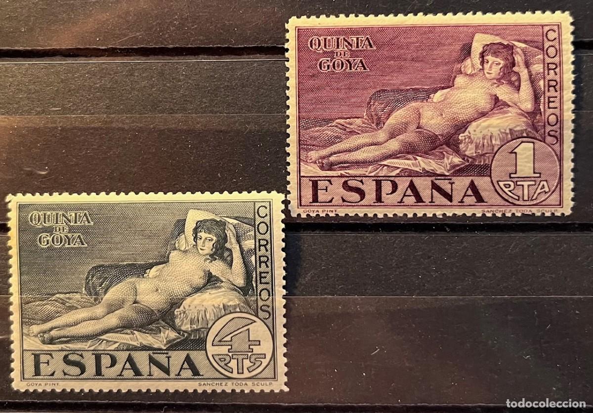 Sellos: 1930 quinta de Goya,MNH** goma,centrado,color