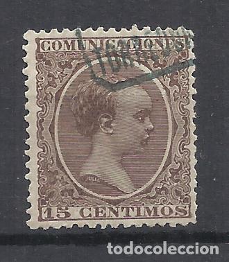 Sellos: alfonso XIII PELON EDIFIL 219 CARTERIA TORREDONJIMENO JAEN
